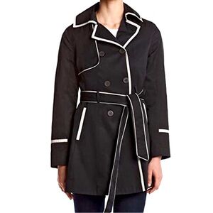 Betsy Johnson Double Breasted Trench Coat